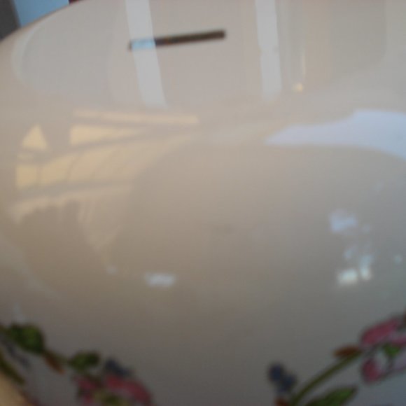 Set Of Two Kobe Vintage Enamel Coated Kitchen Bowls Floral Design - Picture 9 of 9